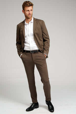 Performance Suit™️ (Marrón oscuro) + Performance Camisa - Paquete