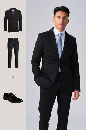 The Original Performance Suit + Derby Shoes - Package Deal