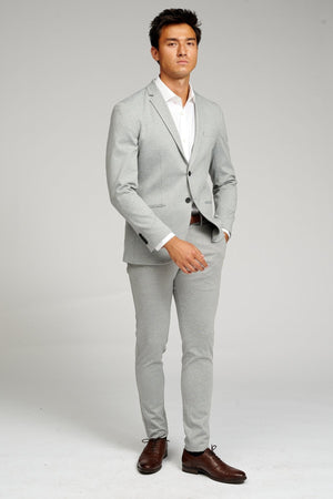 The Original Performance Suit™️ (Light Grey) + Shirt & Tie - Package Deal (V.I.P)