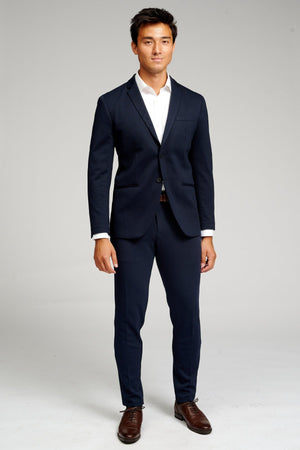 The Original Performance Suit™️ (Azul marino) + Corbata - Paquete completo