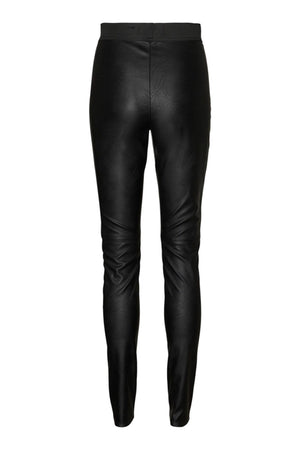 Leggings de corte de tormenta - Negro