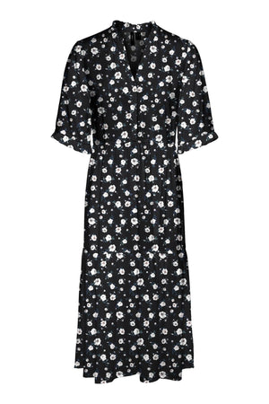 Vestido fácil de ternero 2/4 - negro