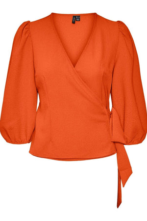 Pepper Aya Blusa - Scarlet Ibis