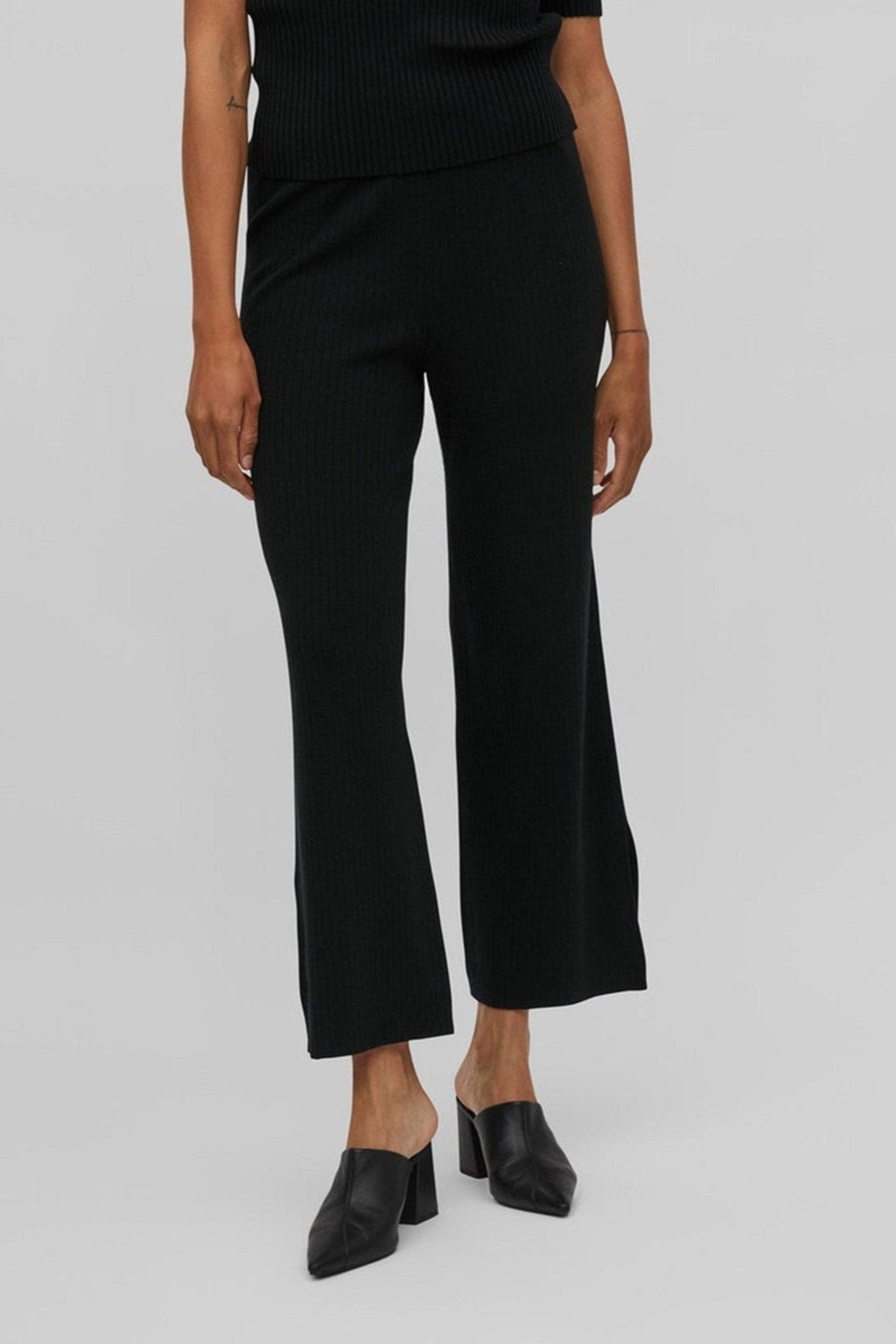 Pantalones acampanados de Kasley - Negro