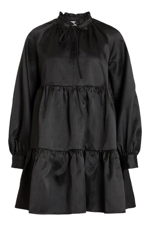 Shina Kort Kjole - Sort