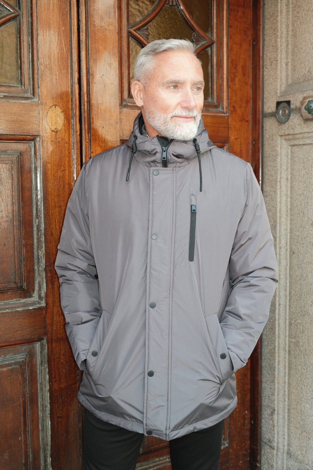 Water Repellant Jacket - Grey