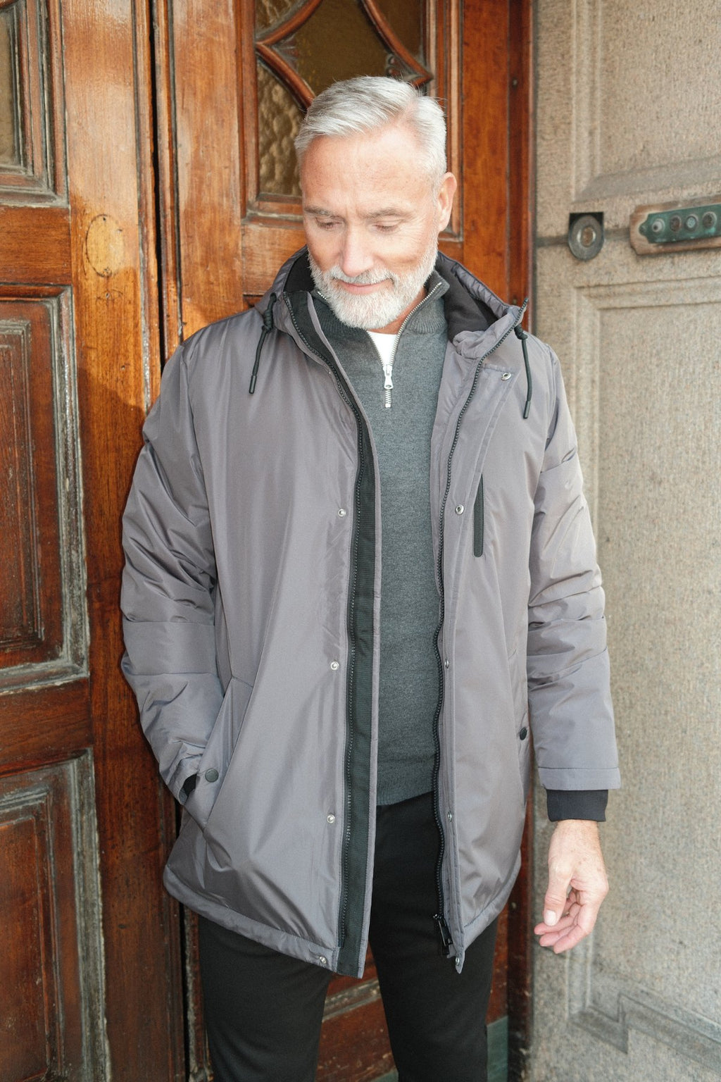 Chaqueta Hidrófuga - Gris