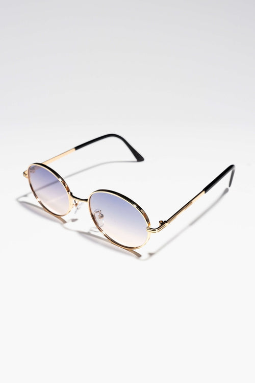 William Sunglasses - Gold/Gray - TeeShoppen Group™ - Accessories - TeeShoppen