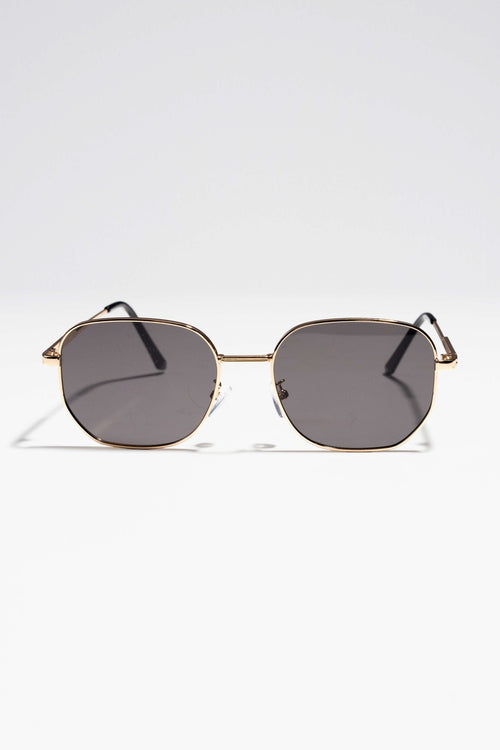 Zaza Sunglasses - Gold/Black - TeeShoppen Group™ - Accessories - TeeShoppen