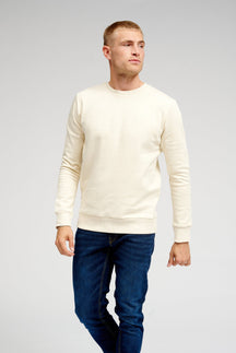 Basic SweatSuit con cuello redondo (beige ligero) - paquete de ofertas