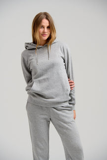Basic SweatSuit with Holdie (Melange gris claro) - Paquete (mujeres)