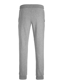 Pantalones de chándal básicos - Melange gris claro