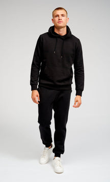Basic SweatSuit with Holdie (negro) - Paquete Deal