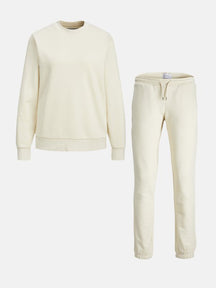 Basic SweatSuit with Hoodie (beige ligero) - paquete de ofertas (mujeres)