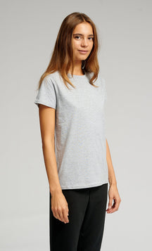 Camiseta básica - Oxford Gray