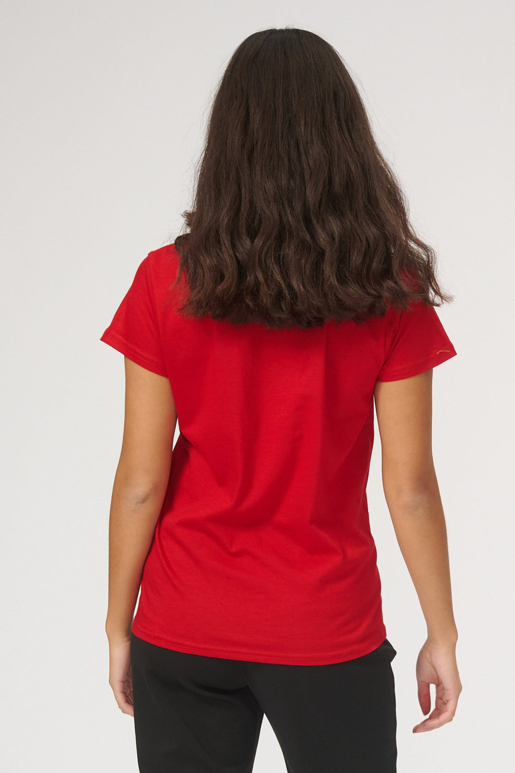 Camiseta básica - rojo