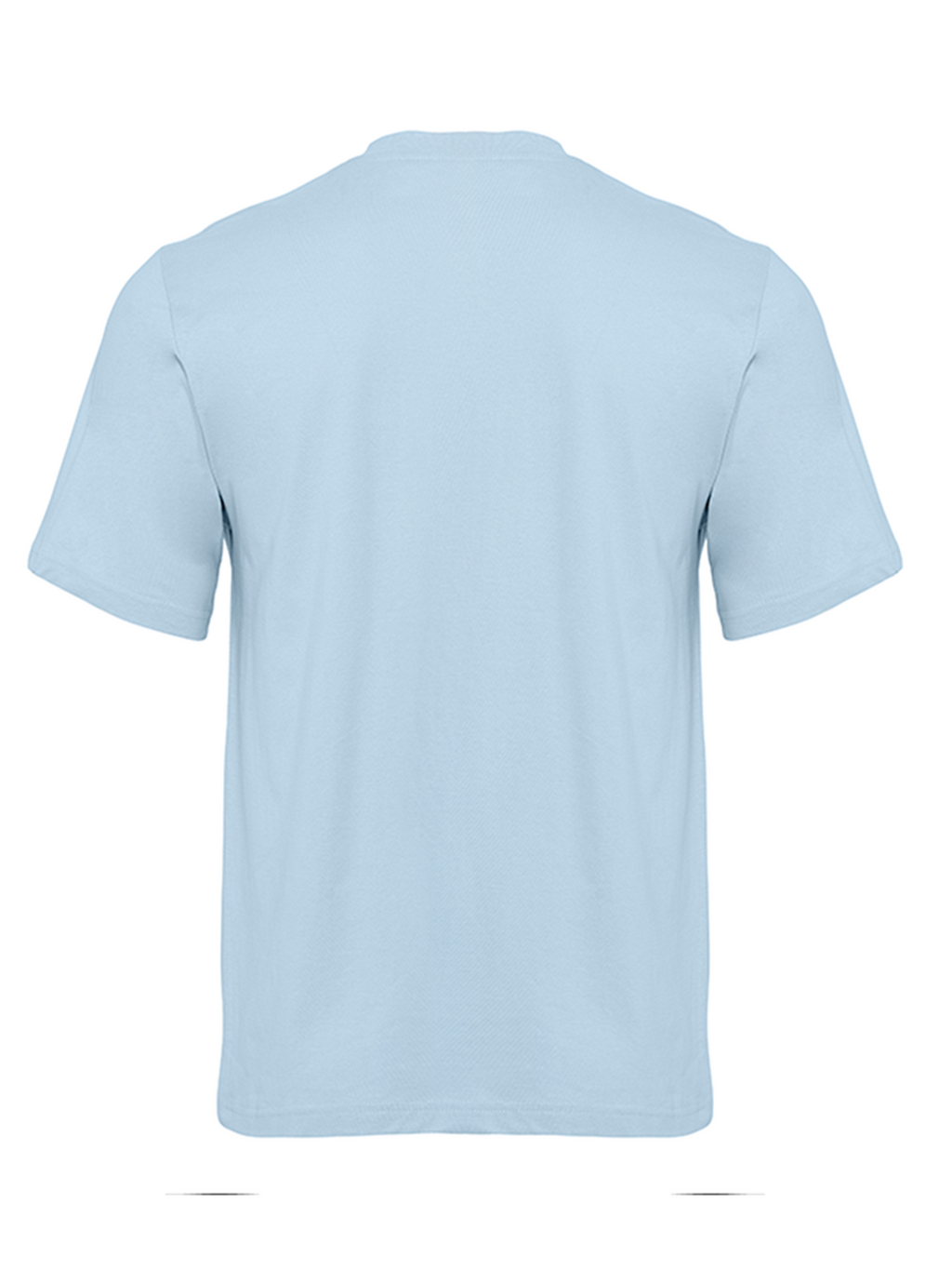Camiseta básica orgánica - azul claro