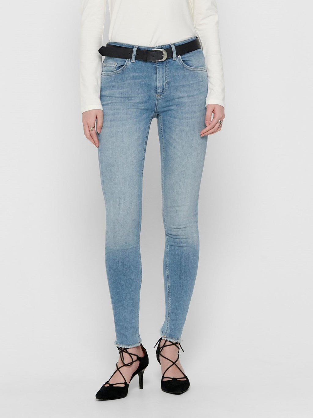 Blush Mid Jeans - mezclilla azul claro