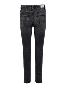 Blush Mid Winist Jeans - Negro