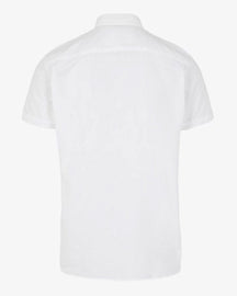 Camisa clásica de manga corta - blanco