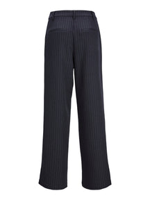 Pantalones clásicos de traje - Pinstripe azul marino