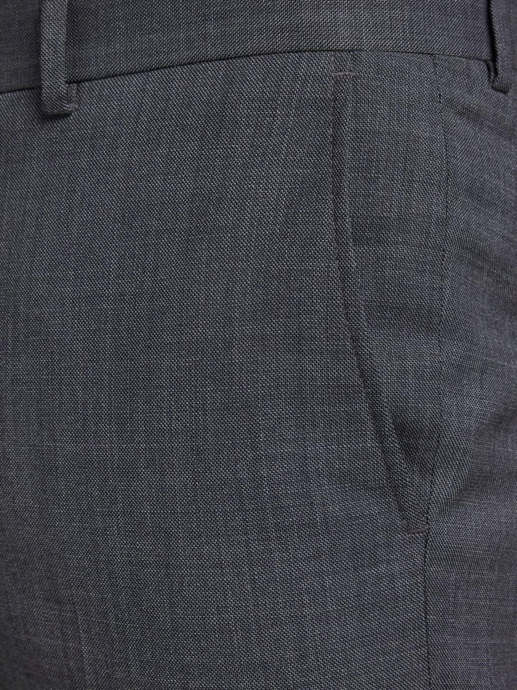 Pantalones clásicos de traje Slimfit - Gris oscuro