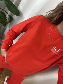 Color Reg Sweater - Rojo