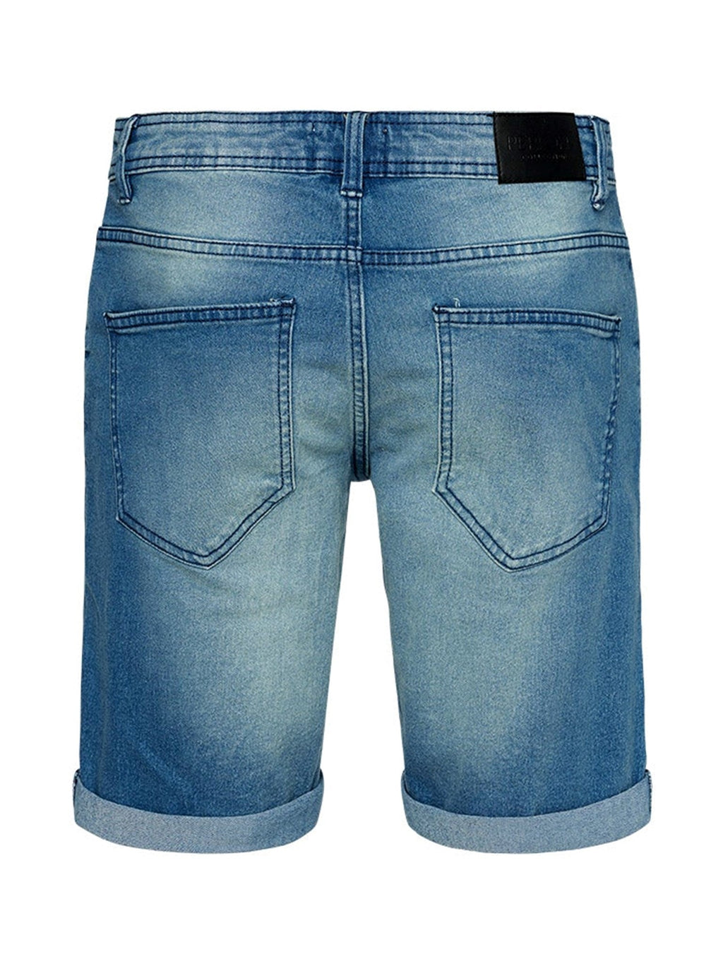 Pantalones cortos de mezclilla - azul