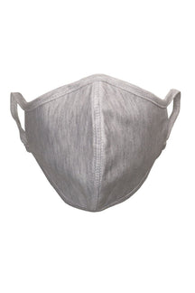 Máscara de tela - gris claro (algodón orgánico)