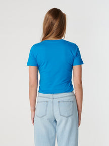 Camiseta ajustada-azul torque