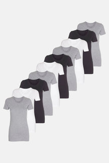 Camiseta entallada - Paquete (9 uds.)