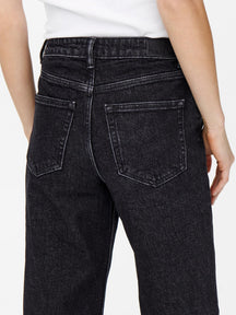 Jeans jugosos (pierna ancha) - denim negro