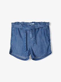 Pantalones cortos de mezclilla de luz - azul