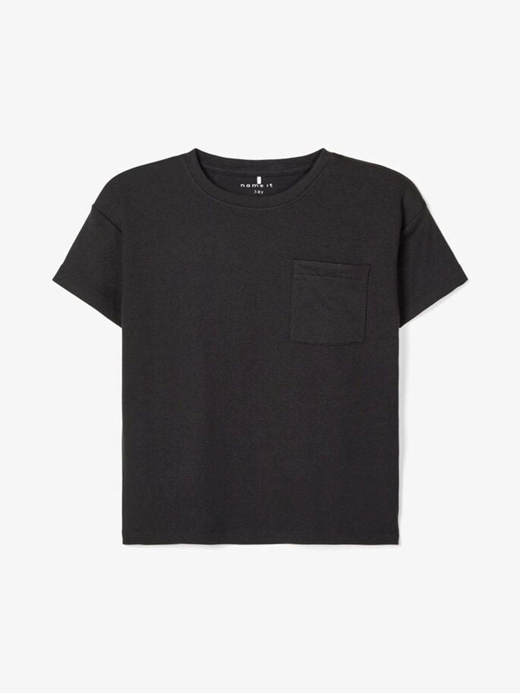 Camiseta de ajuste suelto - negro