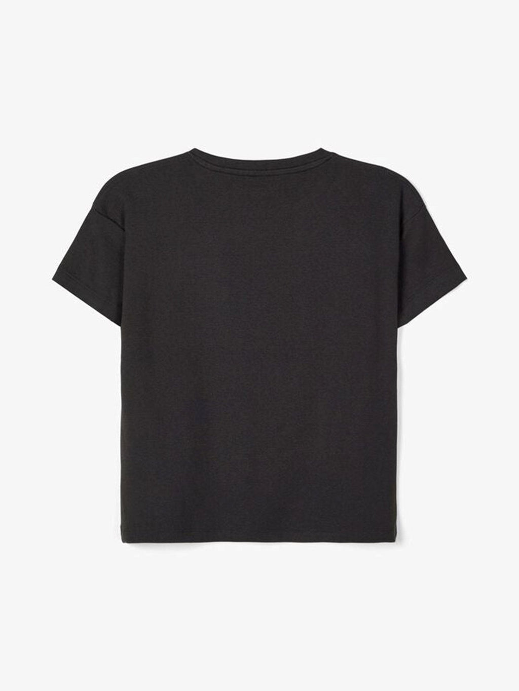 Camiseta de ajuste suelto - negro