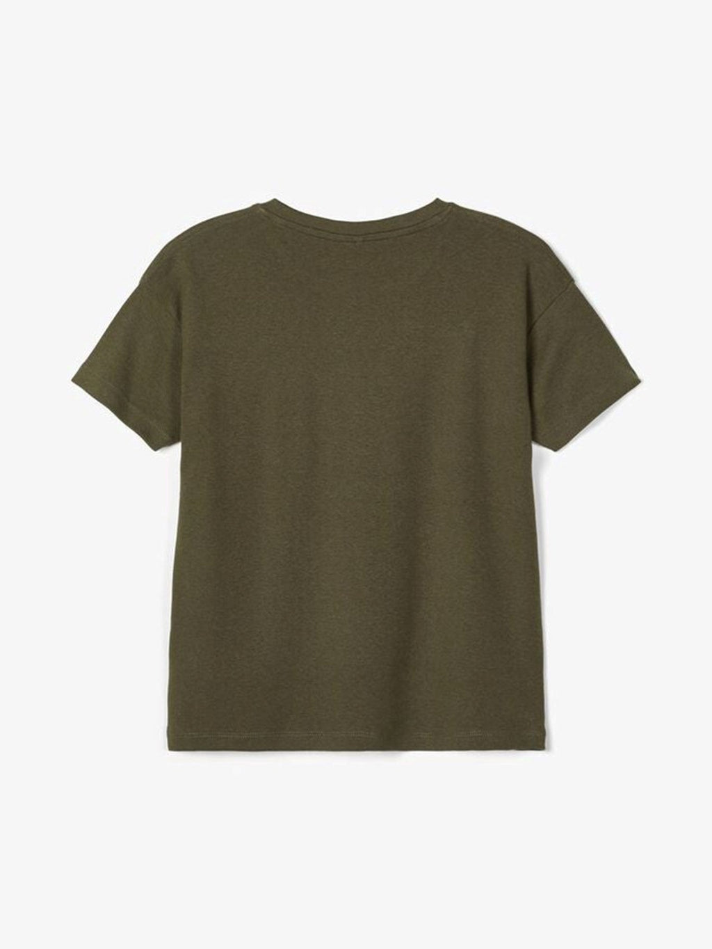 Camiseta de ajuste suelto - verde oscuro