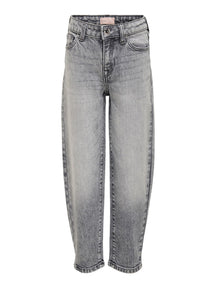Lucca Life Jeans - mezclilla gris claro