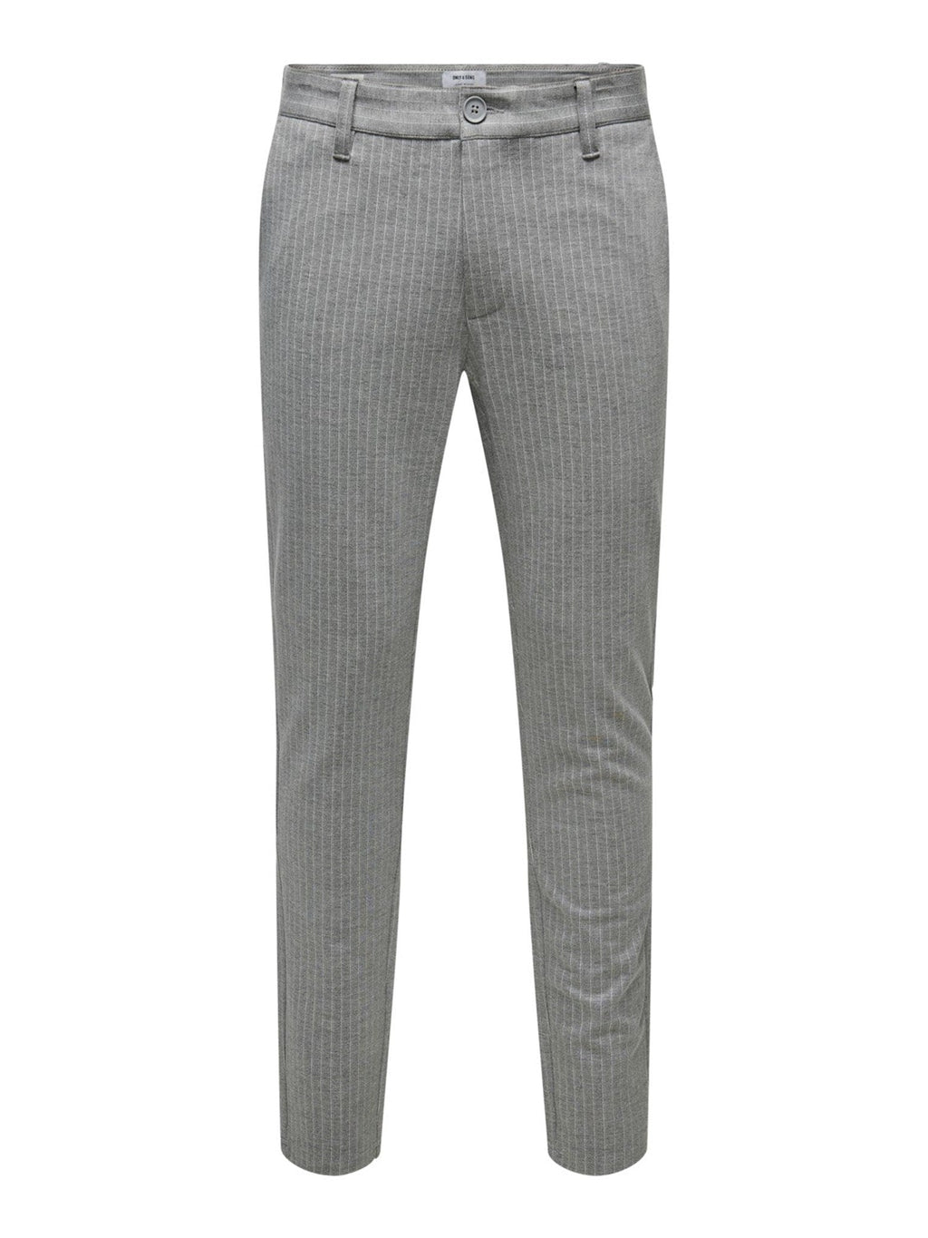 Marcos Pantalones - Rayas de gris claro