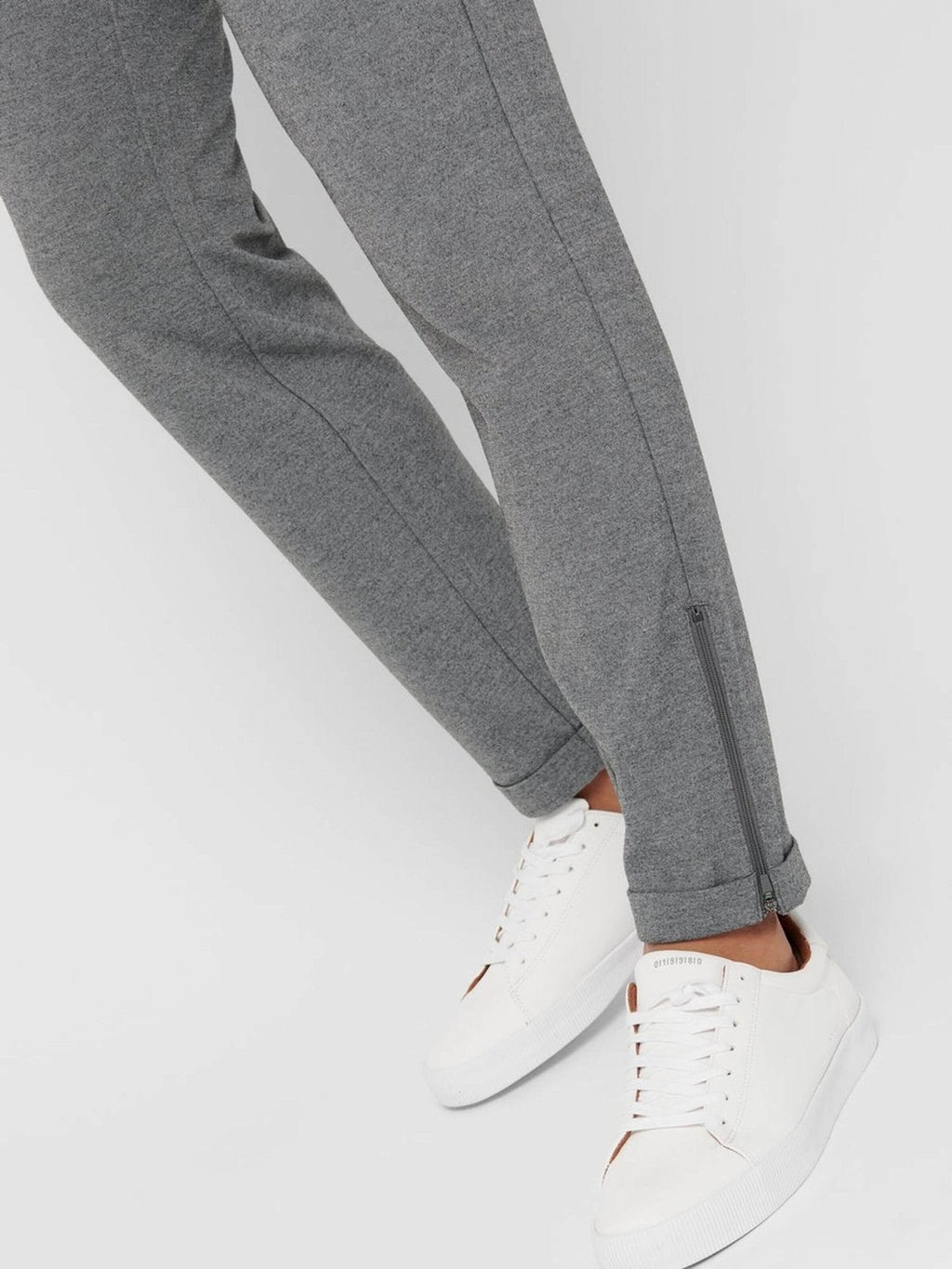 Marcos pantalones laterales - gris claro