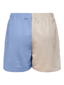 Bloques de color Mera Shorts - arena / azul