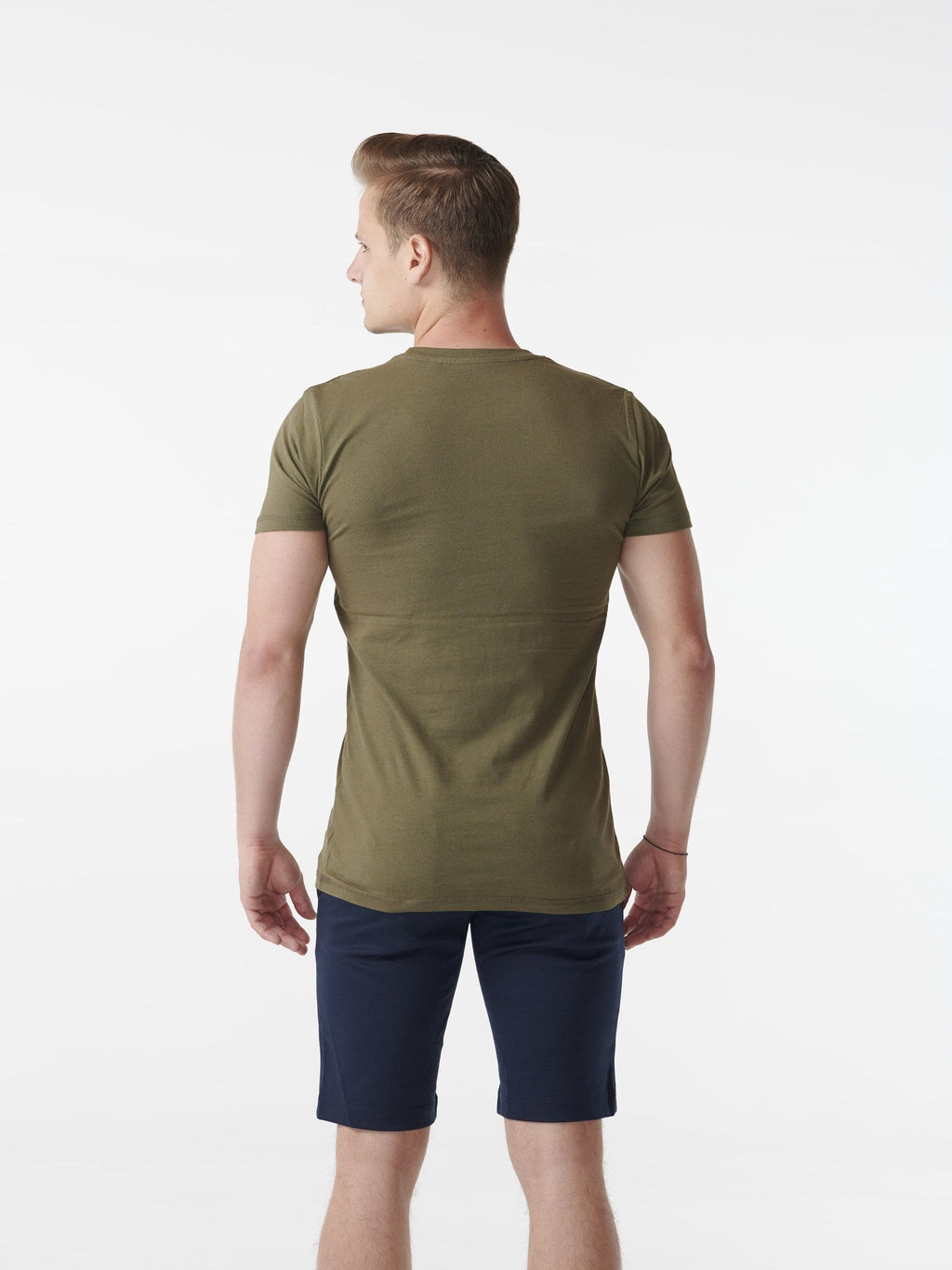 Camiseta muscular - Green del ejército