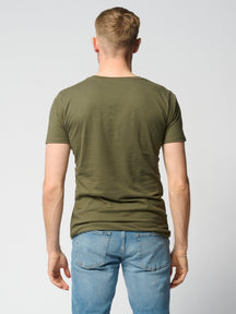 Camiseta muscular - Green del ejército
