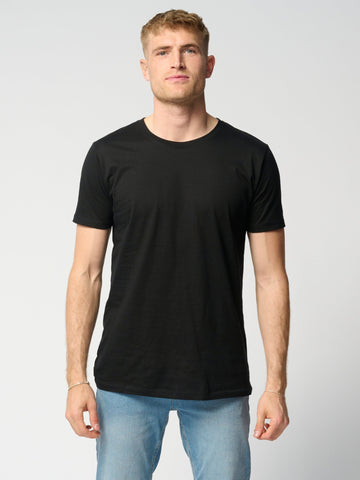 Camiseta muscular - Negro