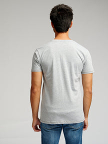 Camiseta muscular - gris claro