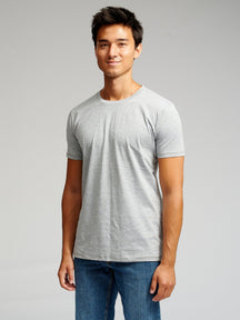 Camiseta muscular - gris claro