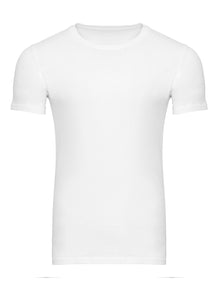 Camiseta muscular - blanco