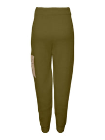 Pantalones de punto de Naura - Fir Green
