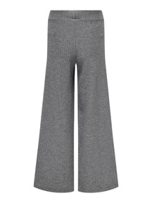 Nella pantalones - Melange de gris medio