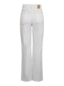 Jeans de Noah Ultra High -Wleist - White