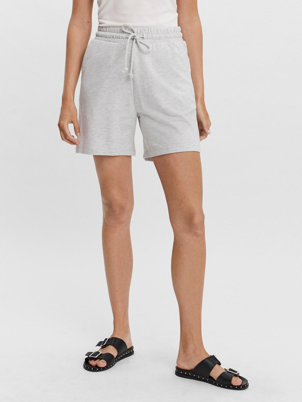 Shorts de sudor Octavia - gris claro